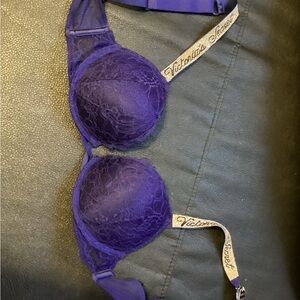 Victoria's Secret Purple Lace Bra
